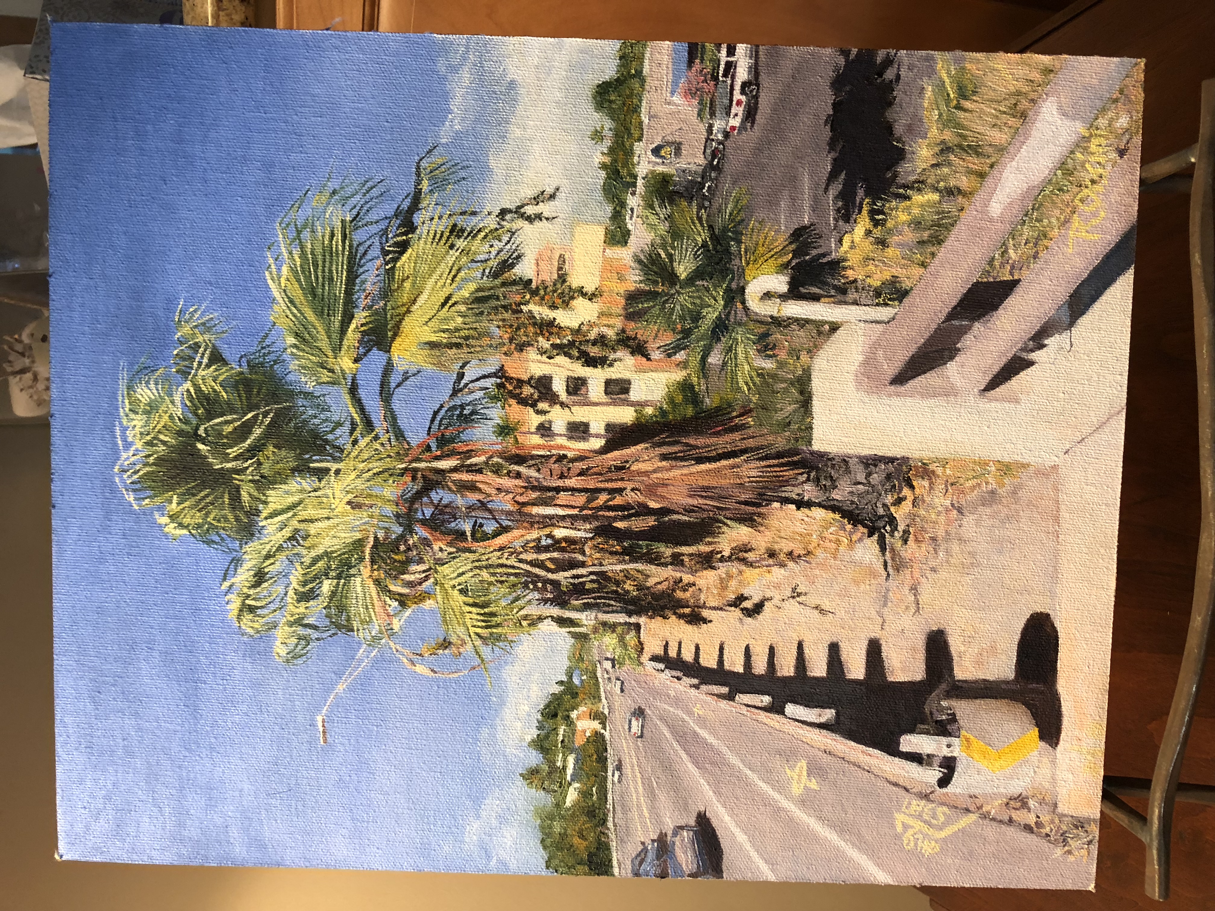 Palm Over the Overpass